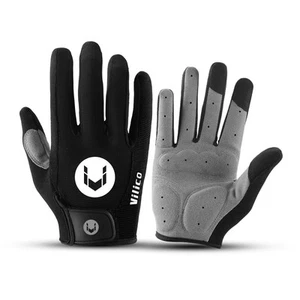 Full Finger Touchscreen Gloves UV Protection Breathable for Cycling MTB Fishing - Picture 1 of 15