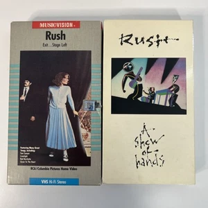 Rush - Exit Stage Left (VHS) MusicVision & Rush - A Show of Hands - Imagen 1 de 7
