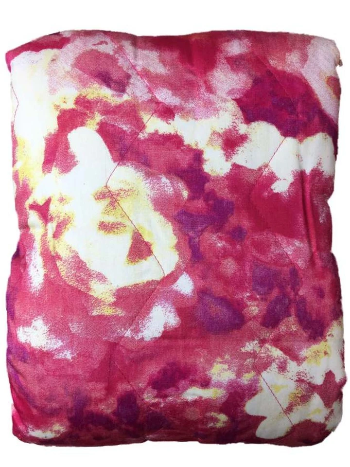 Edredón Cama Queen Completo Bonito Rosa Floral Acuarela Flores Foto 1 de 2