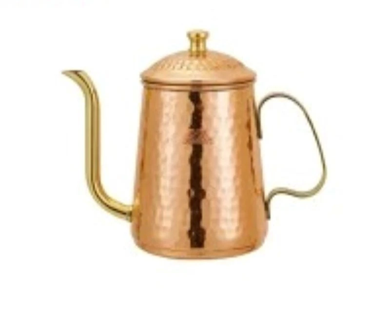 Carita Kalita Copper Coffee Pot  Enjoy Aging  20.6 fl oz (600 ml)  Fine NEW - Image 1 of 1