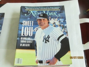 New York Magazine , March 24 ,1986 , New York Yankees , Lou Pinella - Picture 1 of 2