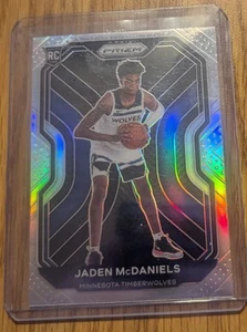 2020-21 Panini Prizm Silver Jaden McDaniels Rookie RC #277 NBA Timberwolves - Picture 1 of 2