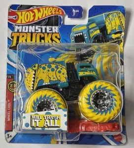 HOT WHEELS MONSTER TRUCKS DIECAST 1:64 GLOW IN THE DARK COLOUR - JAM TRUCK - Bild 1 von 5