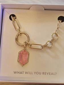 Bomb Party Mental Health Necklace “Seek Joy in the Moment” NK6500 Gold Plating - Picture 1 of 3
