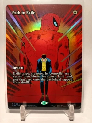 MTG Path to Exile - Borderless, English Marvel Eternal-Legal - Foil - Image 1 of 2