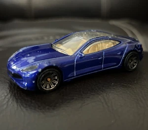 2022 Karma GS-6 Electric Collectible 1/64 Scale Diecast Model Blue Matchbox - Bild 1 von 4