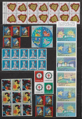 Special Special Stamps — Lot of Vaious Issues, Christmas Seals — Ref. 2366 - Image 1 of 2