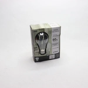 (2-Pk) Feit Electric ED Ceiling Fan Light Bulb True White 3500K A15 60W Eqv - Picture 1 of 4