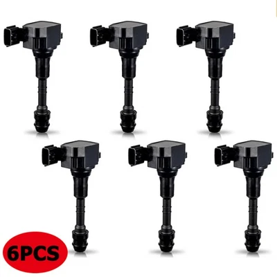 6X Bobinas de encendido para Nissan Frontier 2005-2019 4,0 L V6 compatibles con UF349 EE. UU. Foto 1 de 4