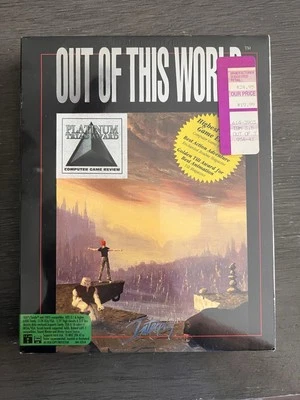 Out of This World Big Box PC Game, 1991, 3.5" Disk, IBM/Tandy Compatible - Image 1 of 3