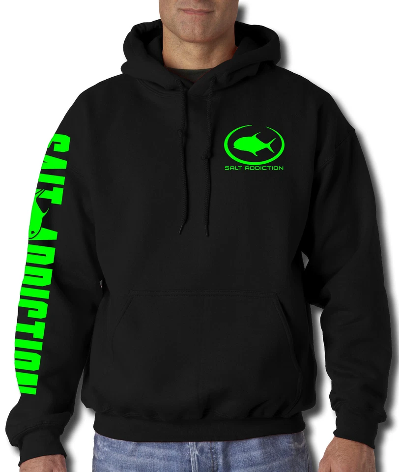 Salt Addiction Permit Hoodie,saltwater fishing hoodie,Flats,life,offshore,reel