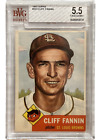 1953 Topps 203 Cliff Fannin Bvg Excellent And St Louis Browns