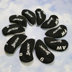 Golf iron cover preferred maker SRIXON compatible black color - Picture 1 of 12