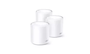 TP-Link Deco X4300 Pro Sistema Wi-Fi Intero Home Mesh 6 Confezione da 3 (Bianco) (Ricondizionato) - Foto 1 di 6
