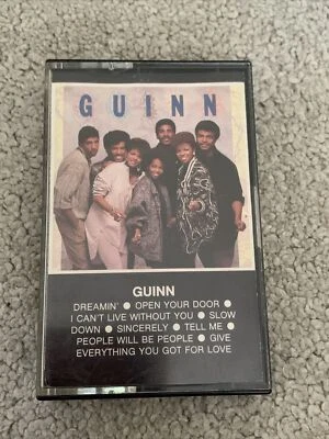 Guinn, rare self titled Motown Cassette Tape album (1986) Funk Soul Disco - Image 1 of 2