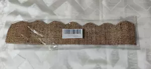 x36 Burlap Scalloped Bulletin Board Border Teacher Classroom Educational Fast 📫 - Picture 1 of 4