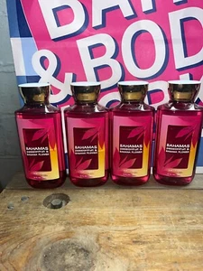 4 Bath & Body Works BAHAMAS gel doccia frutto della passione e fiori di banana 10 fl oz NUOVO - Foto 1 di 1