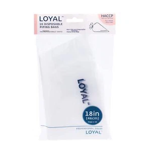 Loyal Clear Disposable Piping Bags468cm / 18 inch - 10 pack - Picture 1 of 1