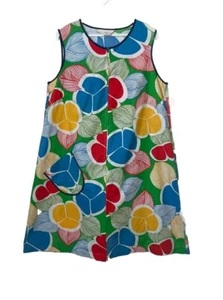 Vintage 60s Flower Power Print Housedress Gaymode Penny,s New - Picture 1 of 7