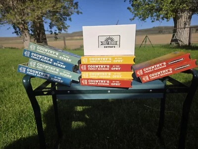 VHS Country's Family Reunion Ryman 1-4, Opry 1-2, Generations 1-2 & Extras  - Image 1 of 3