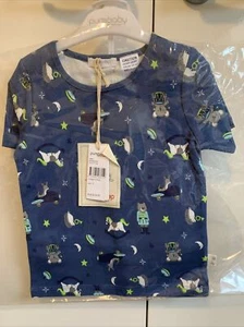 Purebaby Organic Cotton 2 Piece Pyjama Set Size 4 BNWT Babies Childrens - Picture 1 of 4