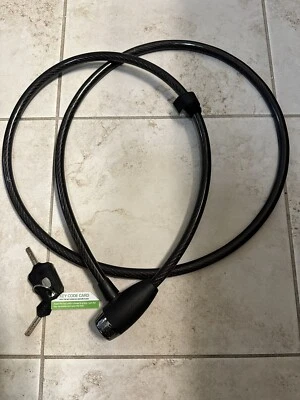 Onguard Bicycle Straight Hardened Security Steel Cable Key Lock - Image 1 of 4