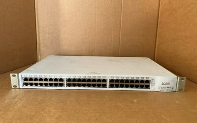 3Com 3CR17204-91 Switch with Brackets & Modules 3Com SuperStack 3 4400 (Inc VAT) - Image 1 of 4