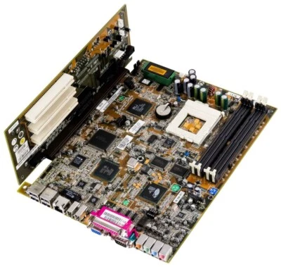 Server Mainboard Sun Blade PWA-GROVER Socket 370 Sdram 411700300051 + Riser - Image 1 of 2