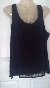 Women s hand embellished pure silk top size 18 by East RRP=69.00 - Picture 1 of 11