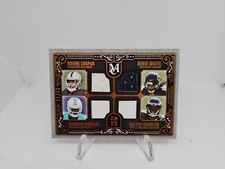 Nelson Agholor Amari Cooper DeVante Parker 2015 Museum Quad Rookie Relic #08/50
