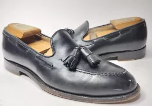 Alden Men's 660 Black Tassel Moccasin Men's Shoes Size 8.5 B/D - Picture 1 of 13