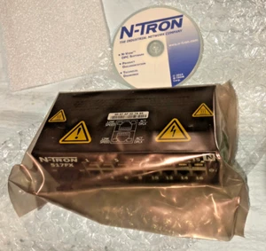 Red Lion N-Tron 517FXE-N-SC-40 Singlemode, SC Style Ethernet Switch Made in USA - Picture 1 of 11