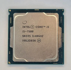 Intel Core i5-7500 - 3.4 GHz Core i5 7th Gen. Processor SR335 - Picture 1 of 1