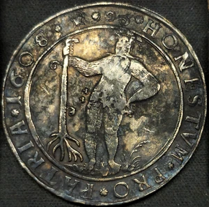 1 Thaler 1608 Henry Julius Principality of Brunswick-Wolfenbüttel Germany Rare! - Picture 1 of 5