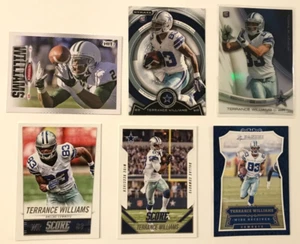 2013-2016 Terrance Williams Lot (6) Topps, HIT, Score, Panini. Cowboys Rookie WR - Picture 1 of 10
