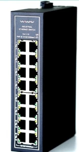 Wdh-16GT-Dc 10/100/1000 MBPS Unmanaged 16-Port Industrial Ethernet Switches - Picture 1 of 11