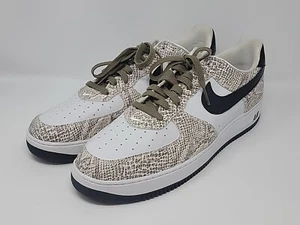2018 NIKE AIR FORCE 1 LOW RETRO COCOA SNAKE 845053-104 US Sz 17 - Picture 1 of 10