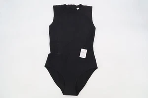 Lululemon Zip Back Paddle Suit Swim Women's Size 6 Black LW2CP3S New - Picture 1 of 9