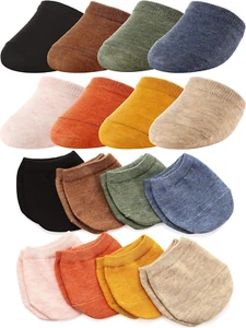 SATINIOR 8 Pairs Toe Topper Socks for Women, Mule Toe Topper Liner Half Socks Co - Picture 1 of 12