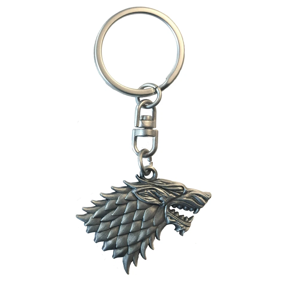 Game Of Thrones Keychain 3D "Stark" Portachiavi ABYSTYLE - Immagine 1 di 4