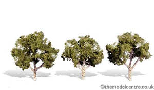 TR3535 Woodland Scenics Waters Edge 3 Pack 4" - 5" Ready Made Trees TMC - Picture 1 of 1