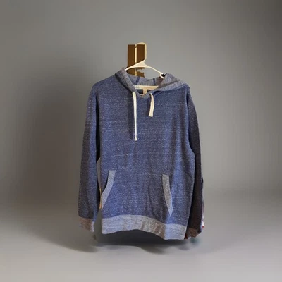 L.A.T. Одежда женщин синий вересковый пуловер толстовка с капюшоном комфорт Activewear средний - Изображение 1 из 4