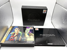 Sega Saturn SS Policenauts First Press Limited Edition Book latter Tested