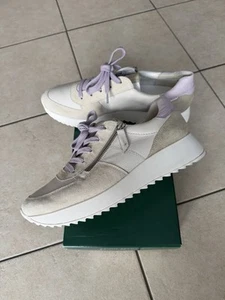 Paul Green Sneaker 7,5 41 lavendel ivory OVP NP155€ - nur 1x getragen - - Bild 1 von 13
