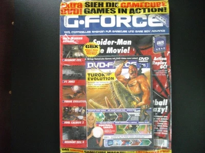 G FORCE MAGAZIN m. DVD  !  NR. 1 v. 2002 OVP ! ORIGINALVERPACKT !!! - Bild 1 von 2