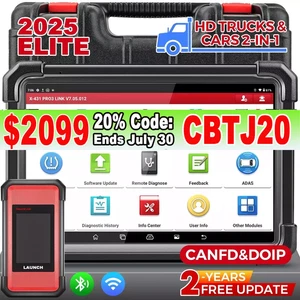 LAUNCH X431 PRO3S+ SmartLink HD V+ HDIII Heavy Truck Car Diagnostic Scanner Tool - Picture 1 of 13