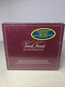 Trivial Pursuit Baby Boomer Edition Board Game Vintage Sealed - Picture 1 of 5