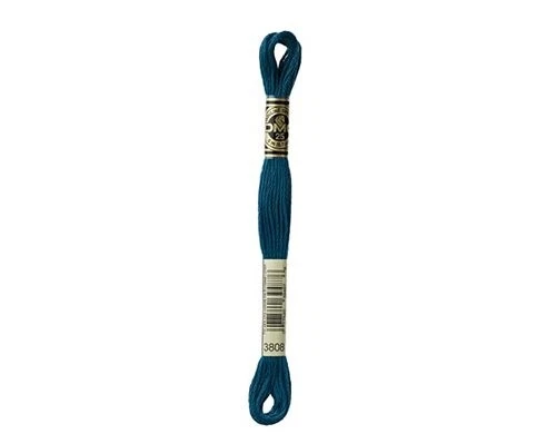 DMC 6-Strand Embroidery Cotton Floss  Ultra Very Dark Turquoise - Image 1 of 1