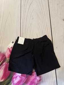Neu Goodfellow Herren Badehose Avobe The Knee 7" Schrittlänge Größe Medium schwarz - Bild 1 von 4