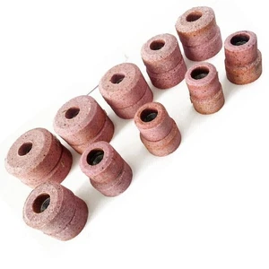 10 pcs Valve Seat Grinding Wheels Set 10 Pieces For B&D Holder 9/16" Pink - Picture 1 of 3